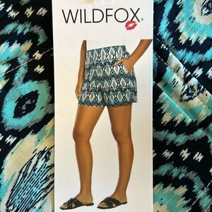 NEW Wildfox Pull On Shorts